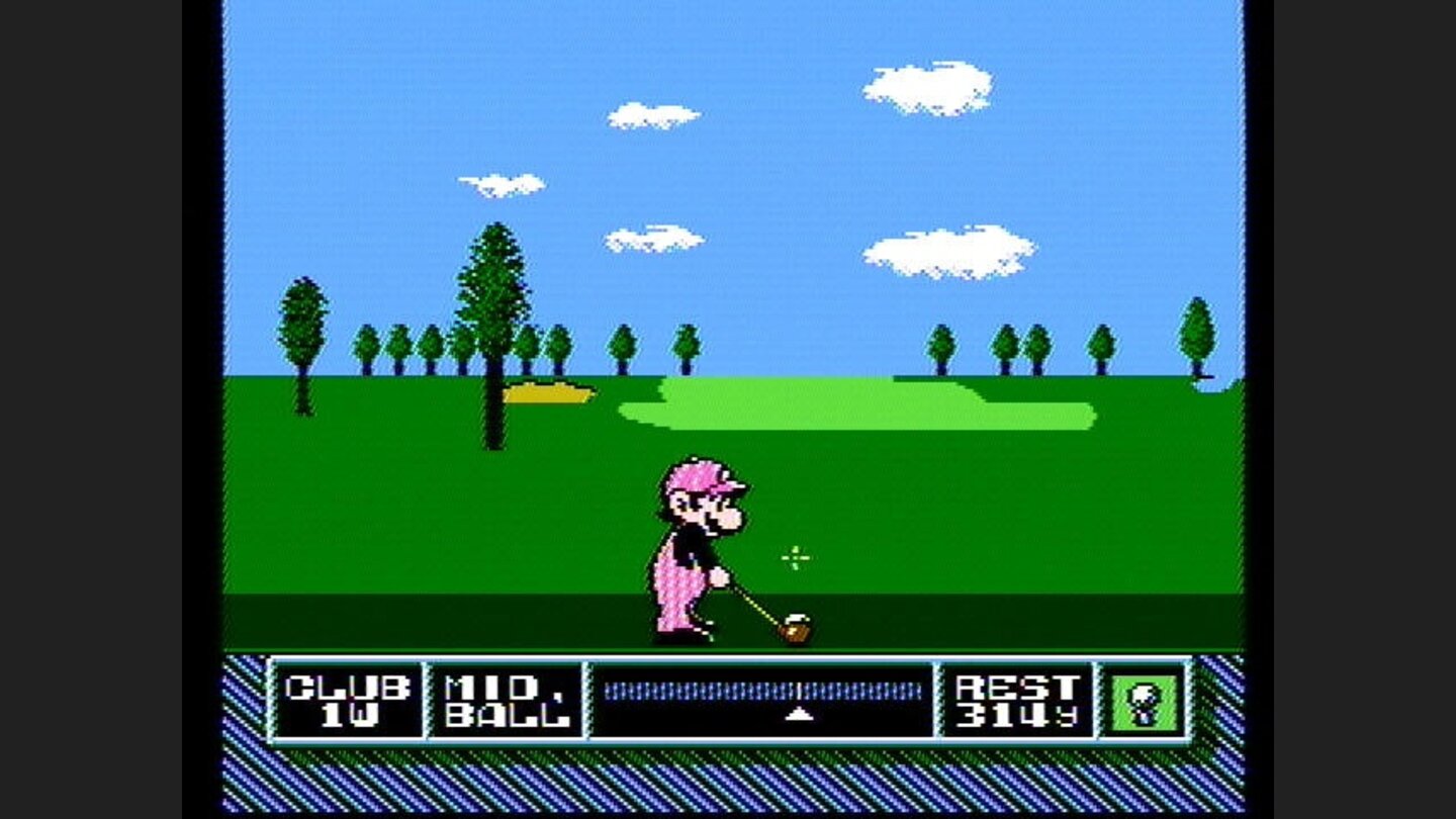Teeing off
