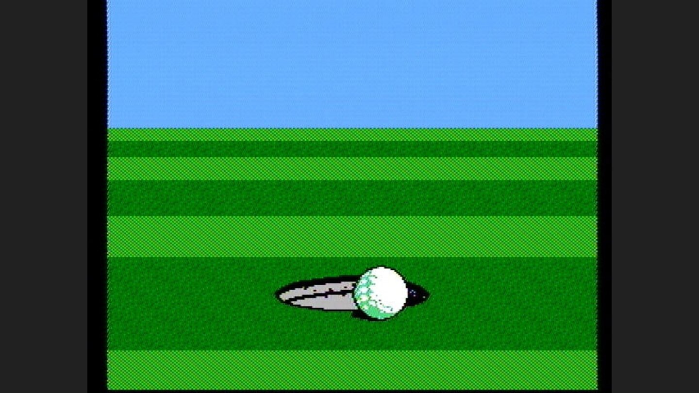 Just missed a putt...