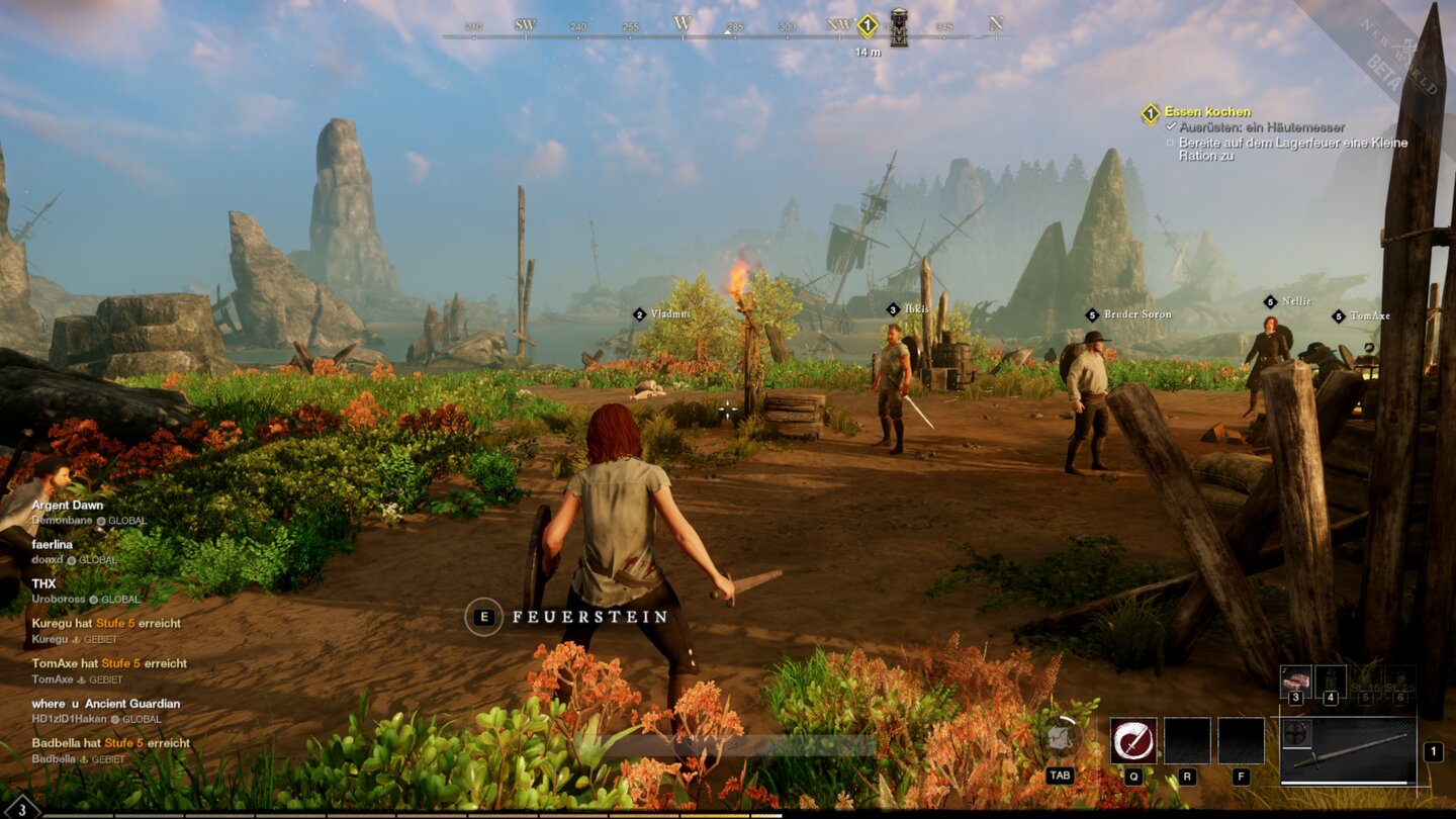 New World - Screenshots aus der Beta