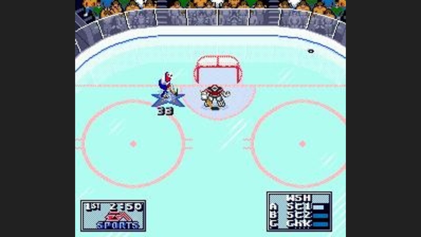 The goalie went too far away... ;D