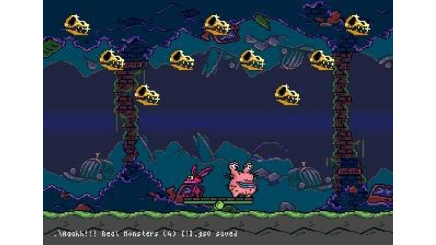 Aaahh real monsters sega прохождение