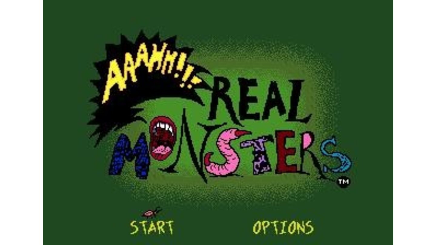 Aaahh real monsters sega прохождение