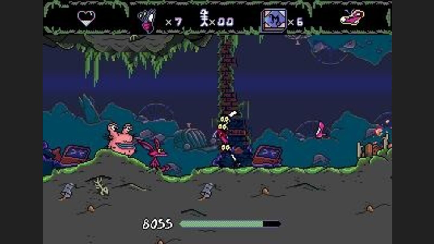 Boss battle: angry dog