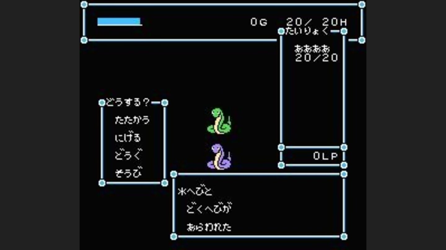 Battle against two snakes