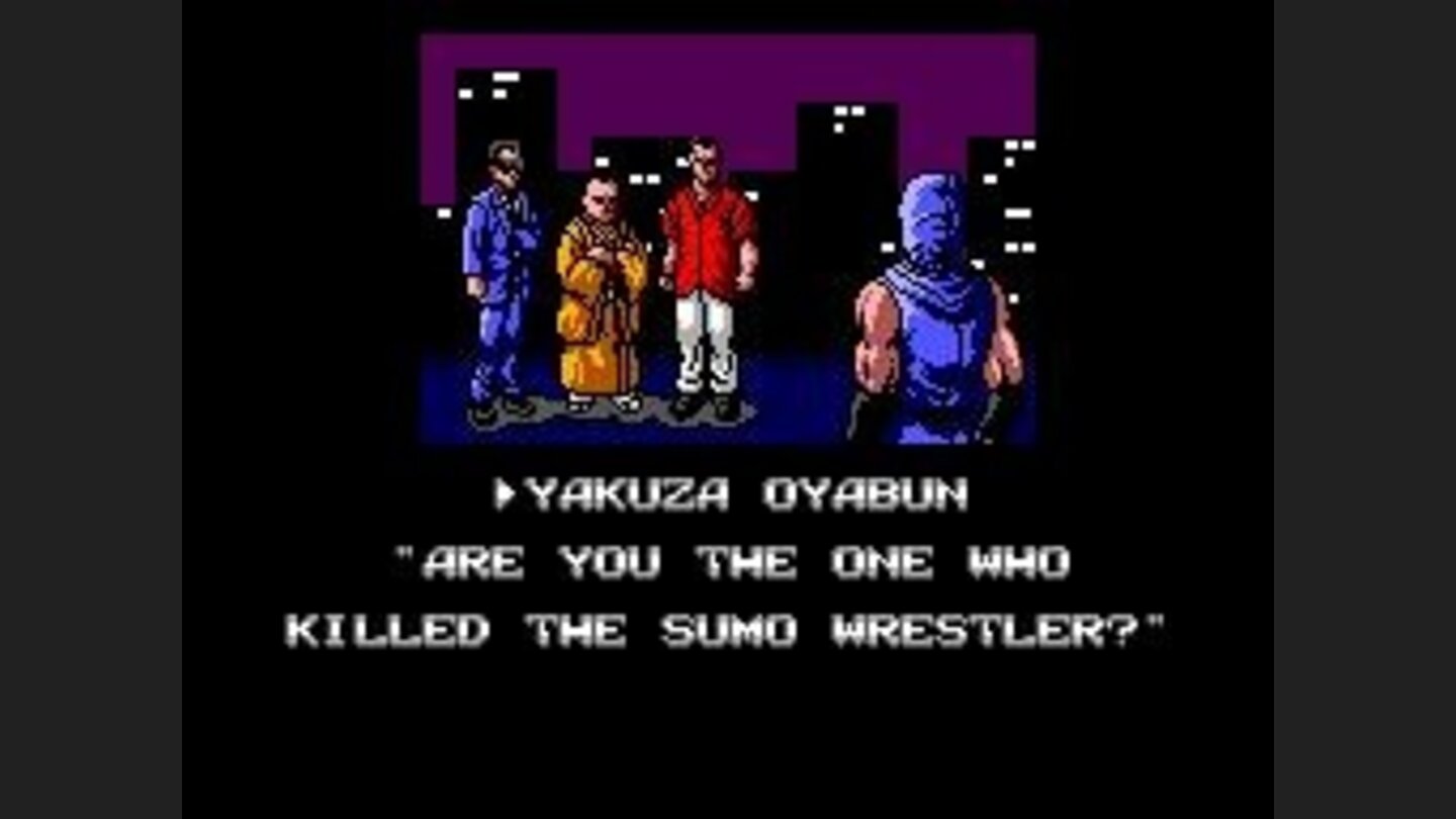 Ryu meets the local mob