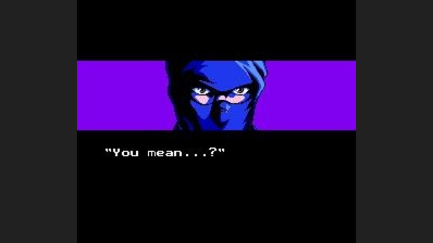 First act cinematic, closeup of Ryus face