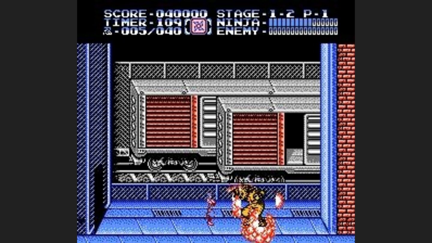 Defeating the first level boss