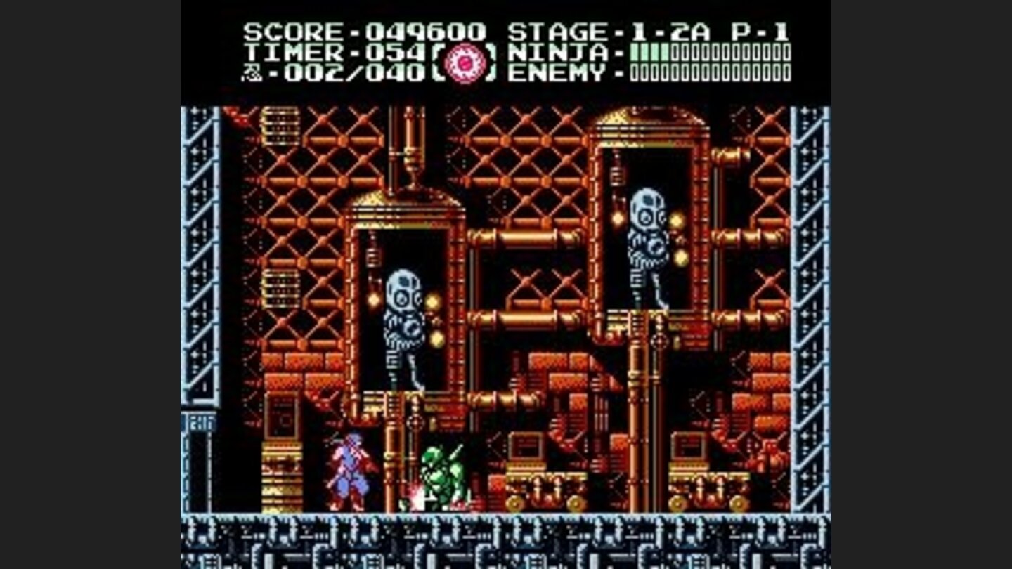 Defeating the first level boss