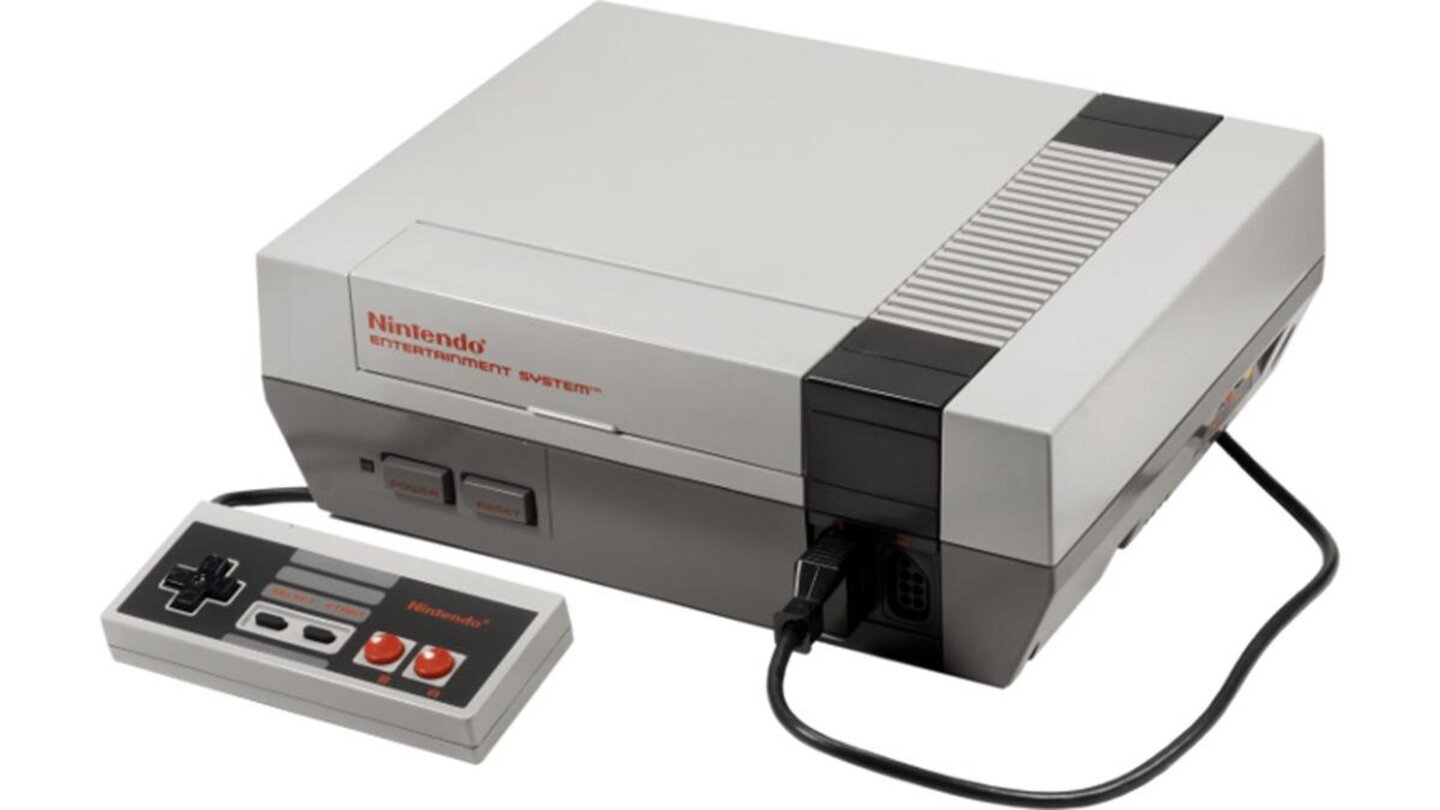 Nintendo Entertainment SystemDas NES war 1986 Nintendos erste richtige Heimkonsole.