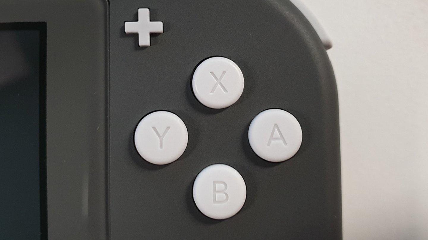 Die XYAB-Buttons der Nintendo Switch Lite