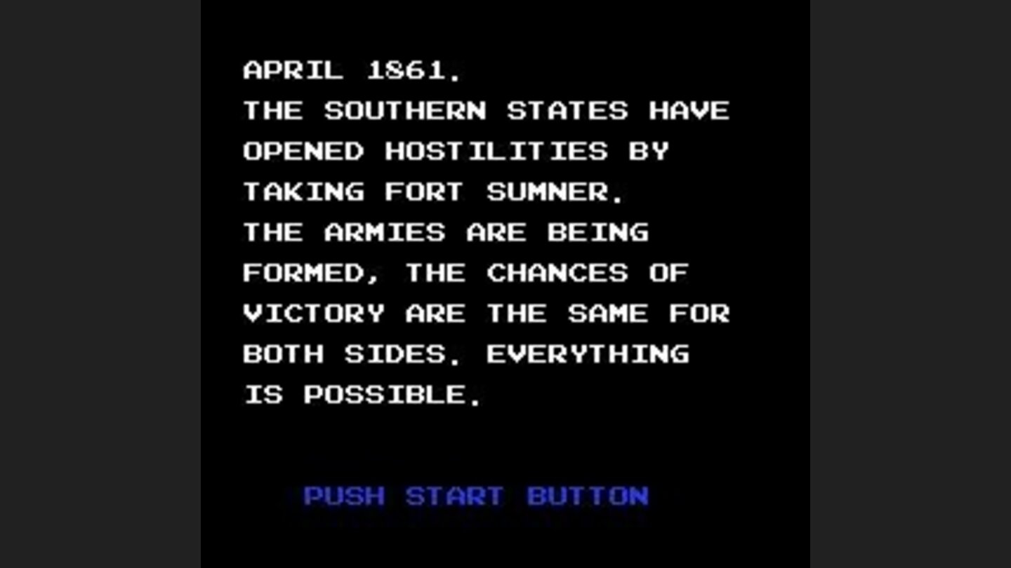 The game features several playable scenarios