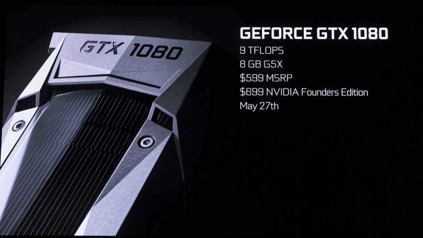 Nvidia Geforce GTX 1080 Vorstellung