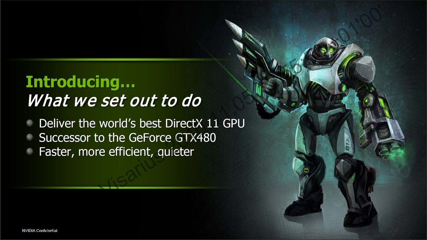 Nvidia Geforce GTX 580 Powerpoint