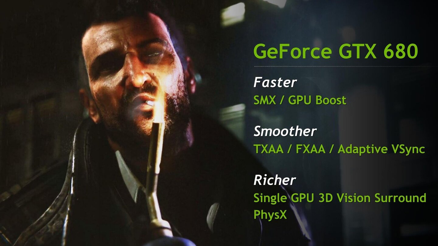 Nvidia Geforce GTX 680 - Herstellerpräsentation