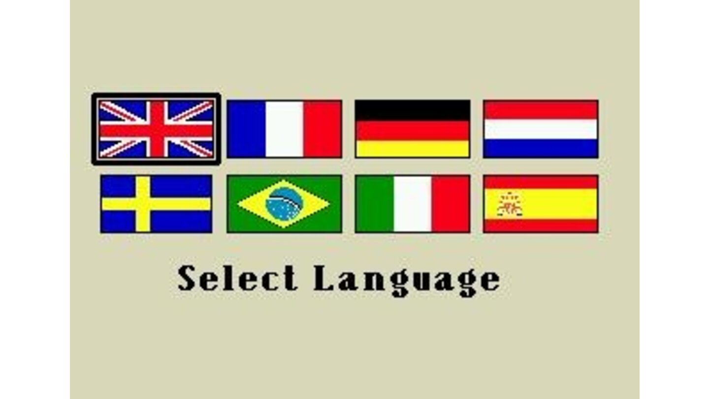 Selecting language