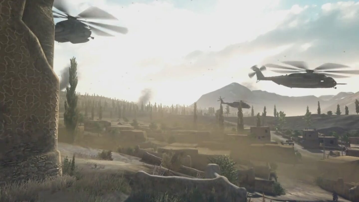 Operation Flashpoint: Red RiverScreenshots aus dem erste Ingame-Trailer.