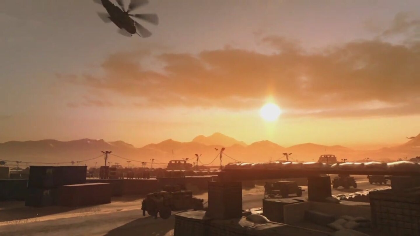 Operation Flashpoint: Red RiverScreenshots aus dem erste Ingame-Trailer.