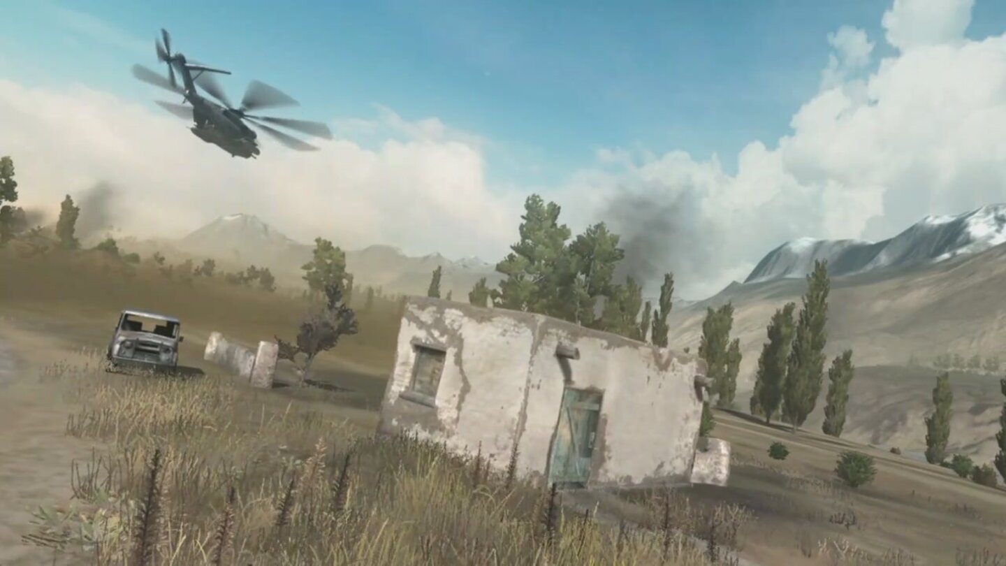 Operation Flashpoint: Red RiverScreenshots aus dem erste Ingame-Trailer.