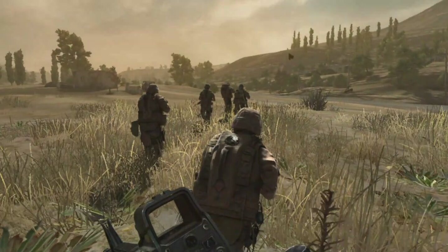 Operation Flashpoint: Red RiverScreenshots aus dem erste Ingame-Trailer.