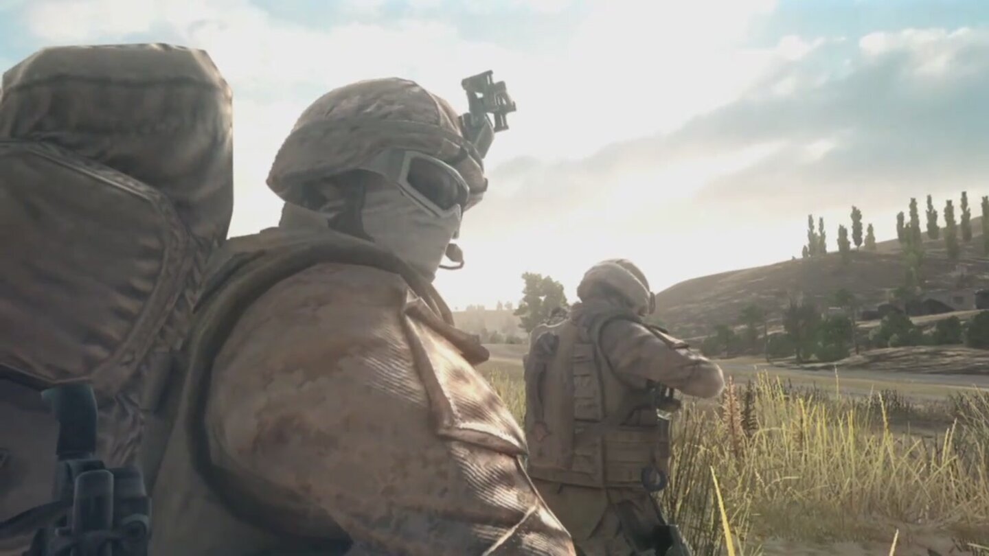 Operation Flashpoint: Red RiverScreenshots aus dem erste Ingame-Trailer.