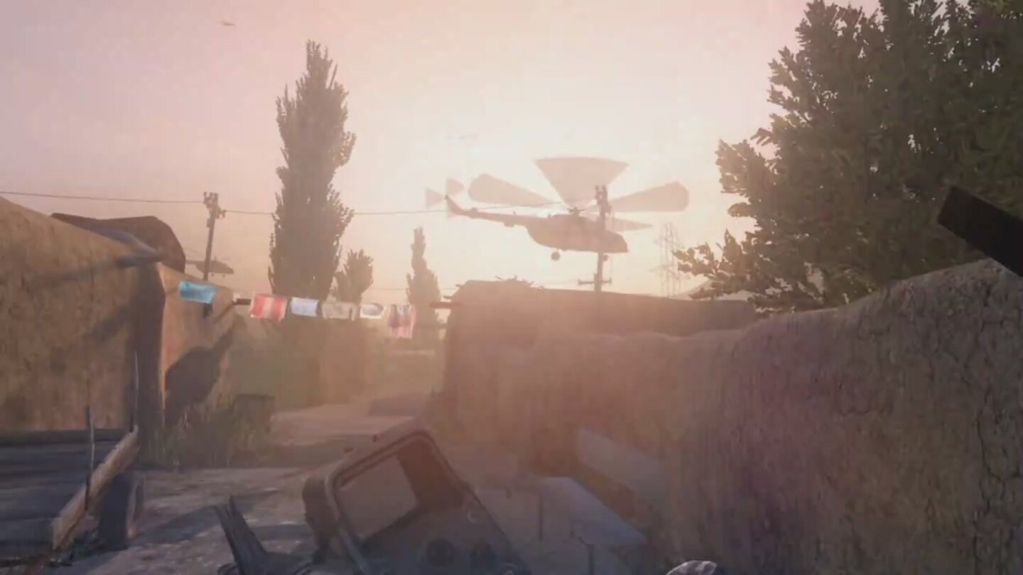 Operation Flashpoint: Red RiverScreenshots aus dem erste Ingame-Trailer.