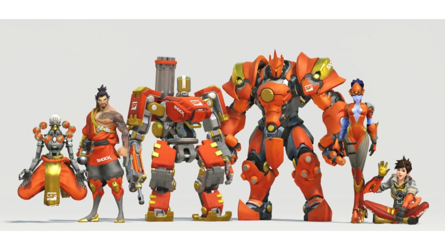 Overwatch League - Alle neuen Team-Skins: San Francisco Shock