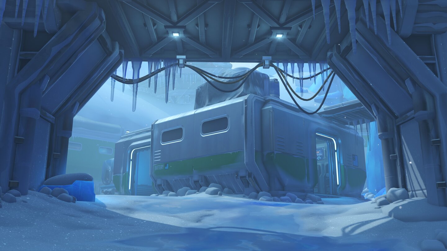 Overwatch - Screenshots zur Map »Antarctica«