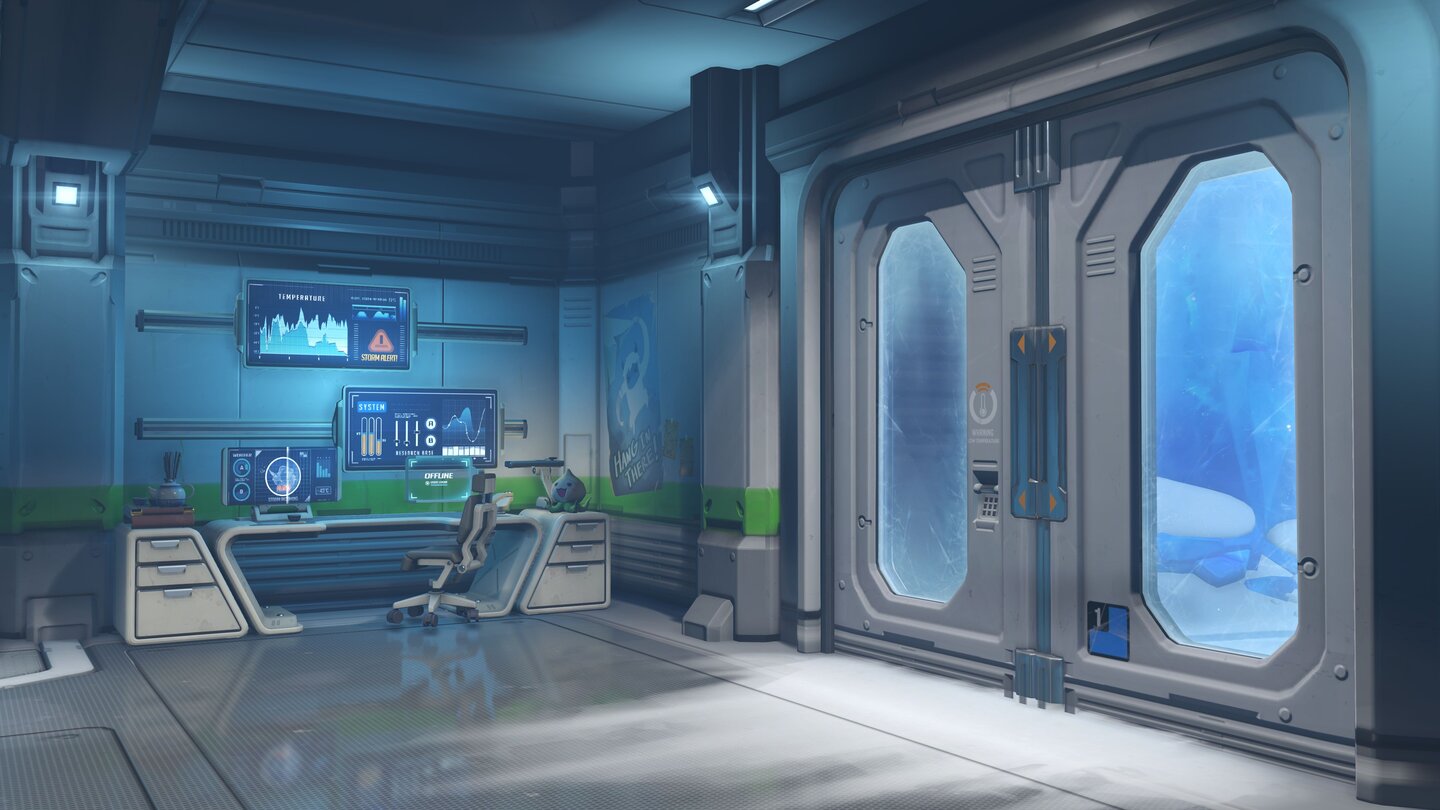 Overwatch - Screenshots zur Map »Antarctica«