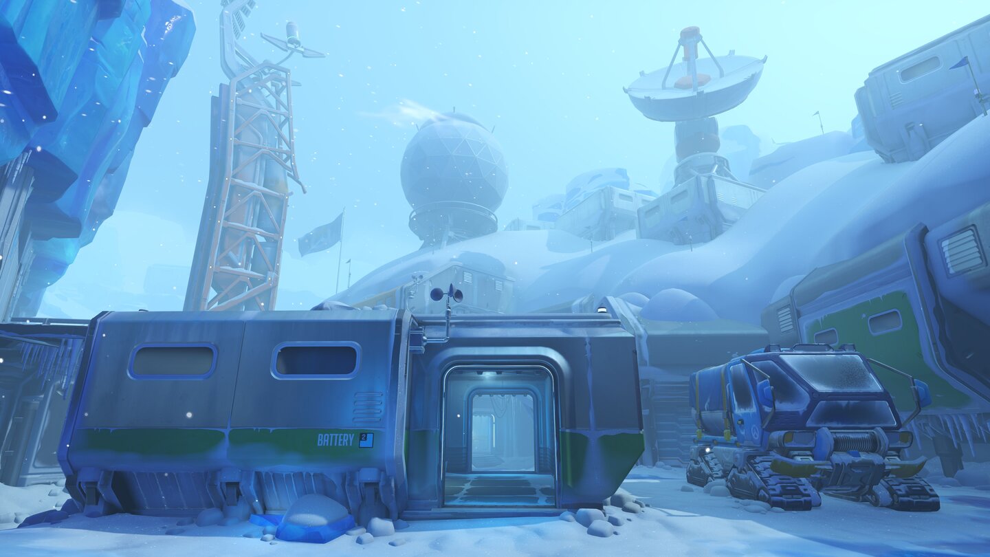 Overwatch - Screenshots zur Map »Antarctica«