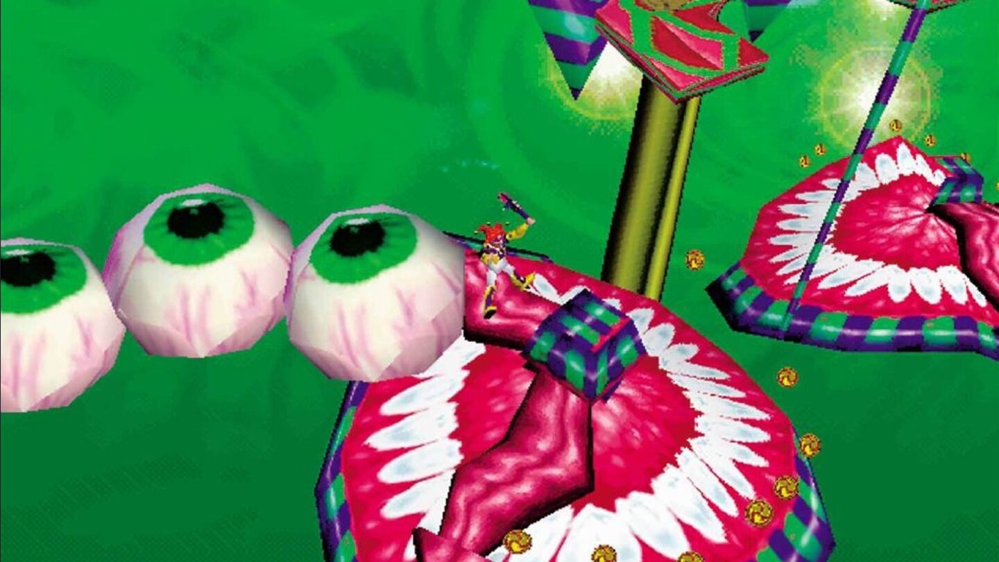 Pandemonium 2 (1998)Einige Spiele erscheinen mit exklusiver 3dfx-Unterstützung. Need for Speed 2 SE oder GTA wurden über den Softwaremodus hinaus nur von 3Dfx-Karten beschleunigt. Pandemonium 2 ist das einzige Spiel, das ausschließlich mit 3dfx-Karte läuft.