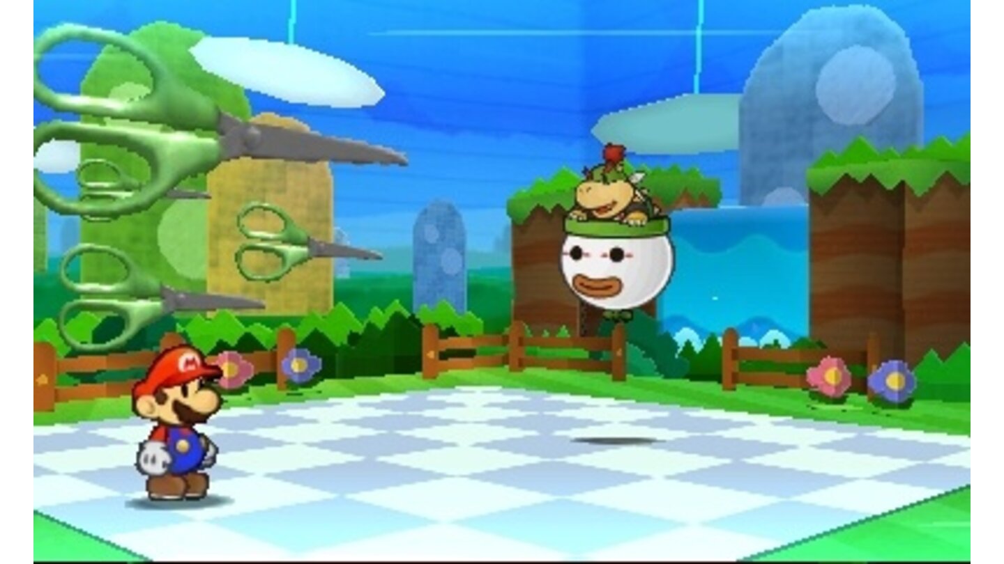 Paper Mario: Sticker StarAuch Bowser Jr. darf im Kreis der Spielfiguren natürlich nicht fehlen.
