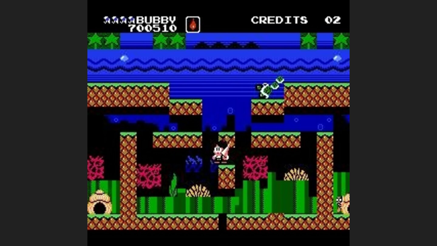 Father and baby turtle