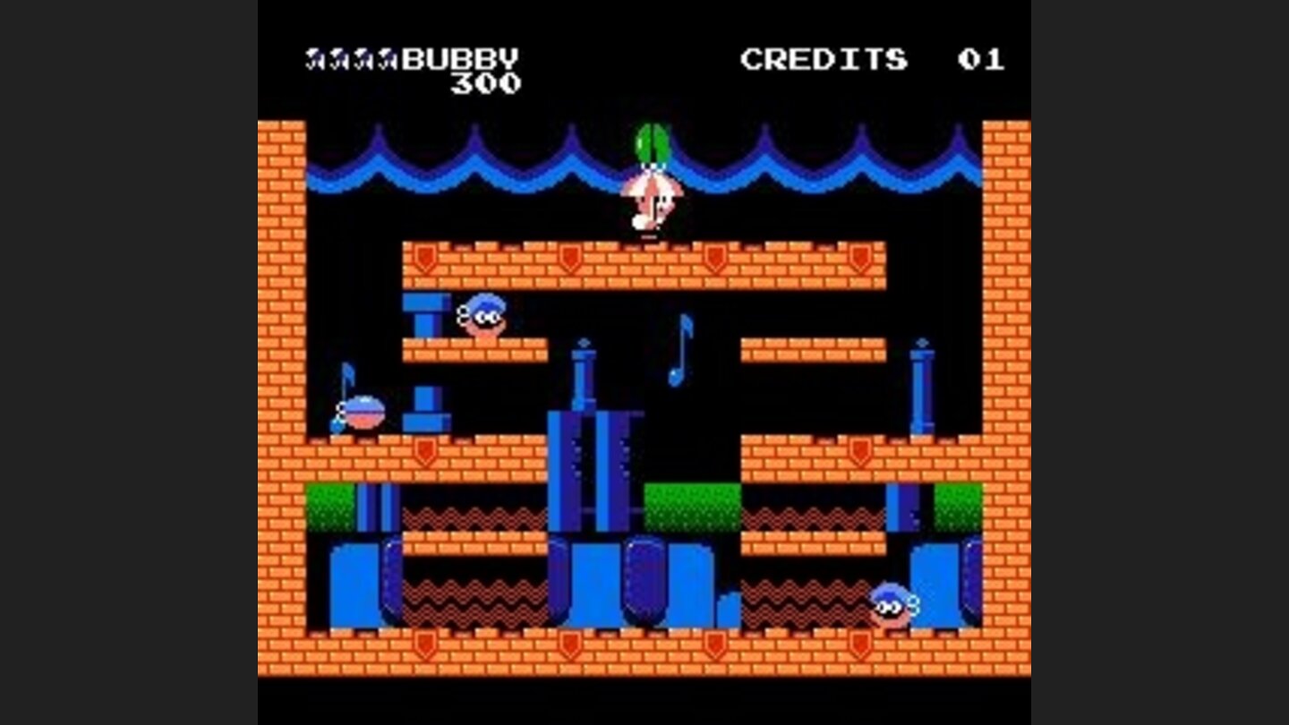 Using the brolley to deal with the enemy