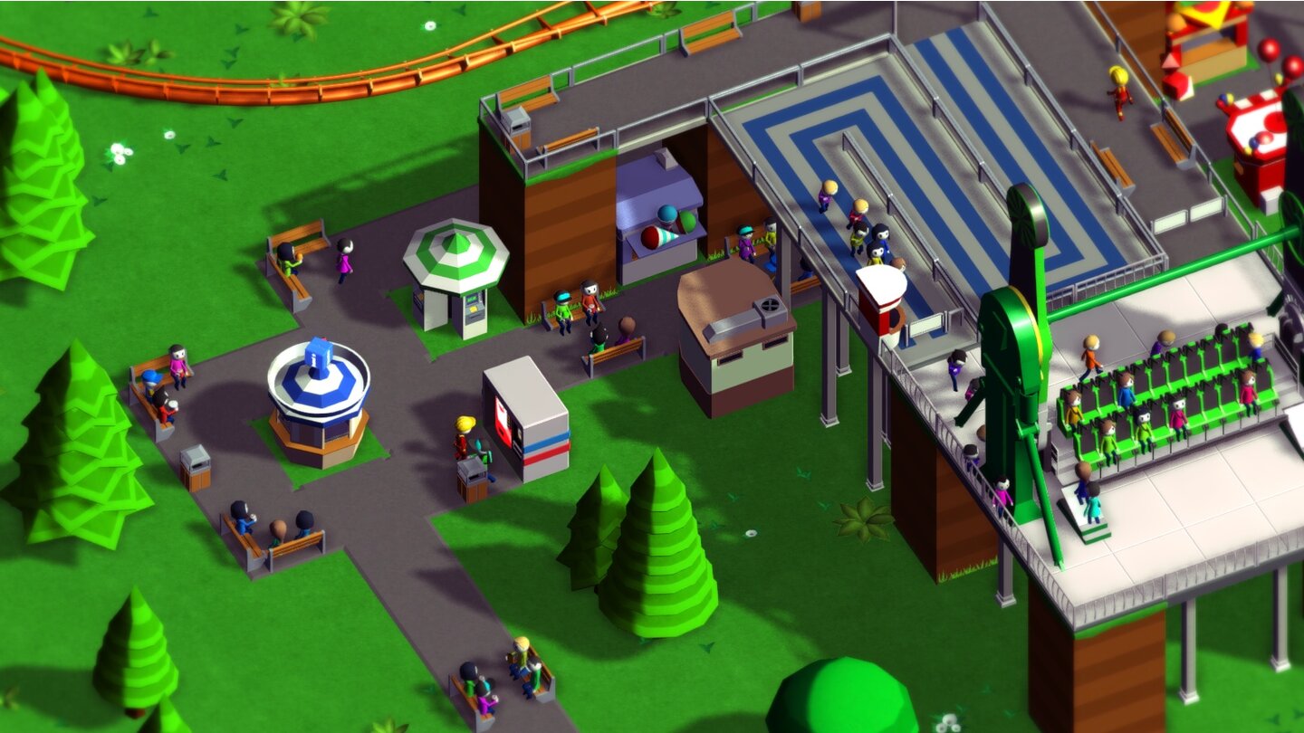 Parkitect - Screenshots aus der Alpha