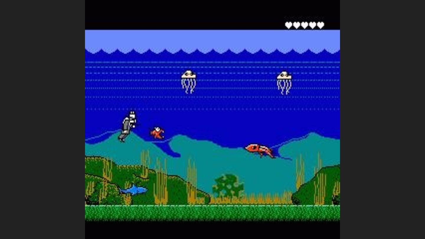 Underwater level