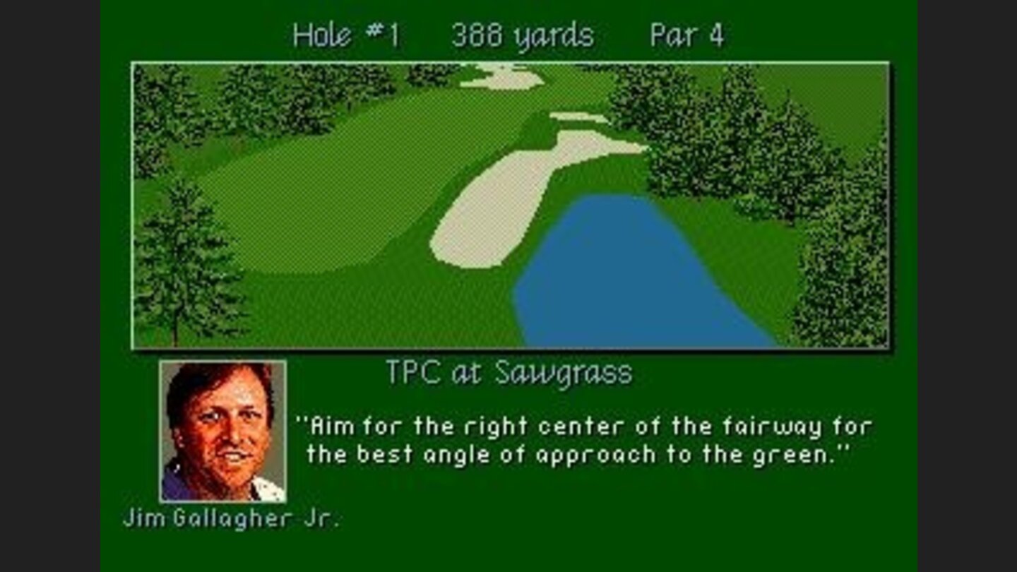 Theres a playing tip from a pro for each hole