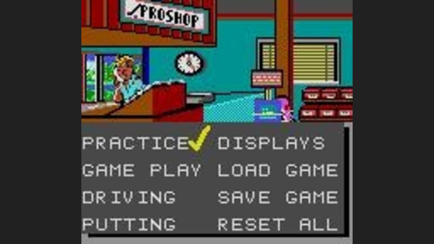Main menu