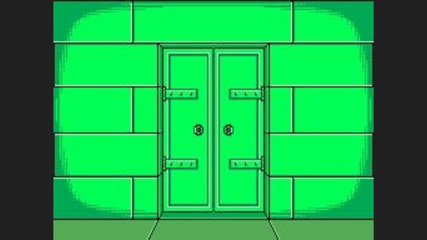 A typical dungeon door