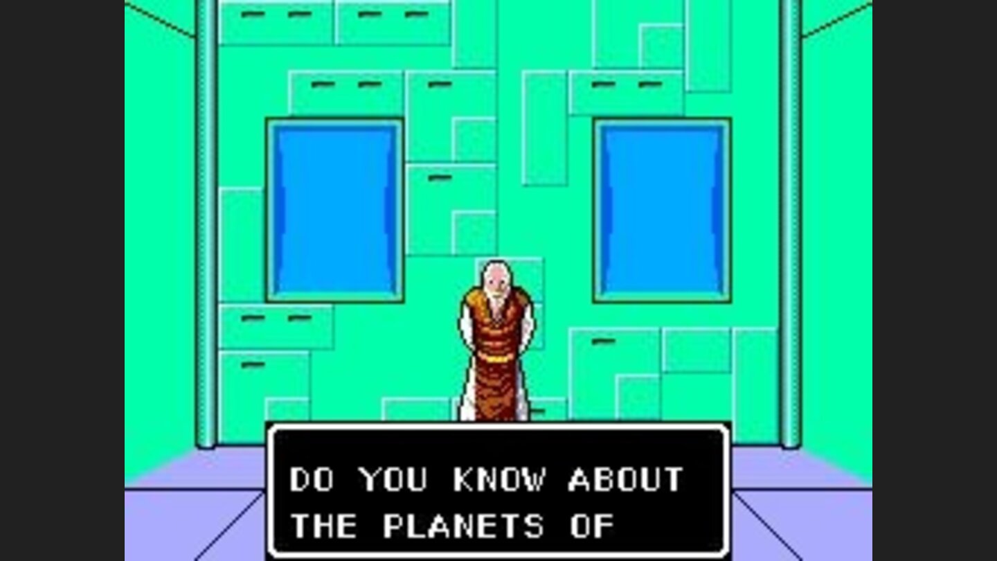 Visiting a house, talking to a character