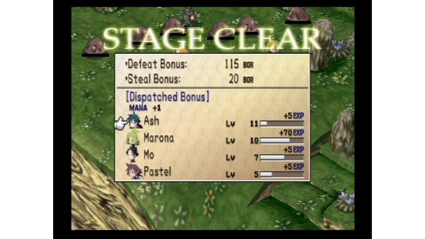 This stage is clear!