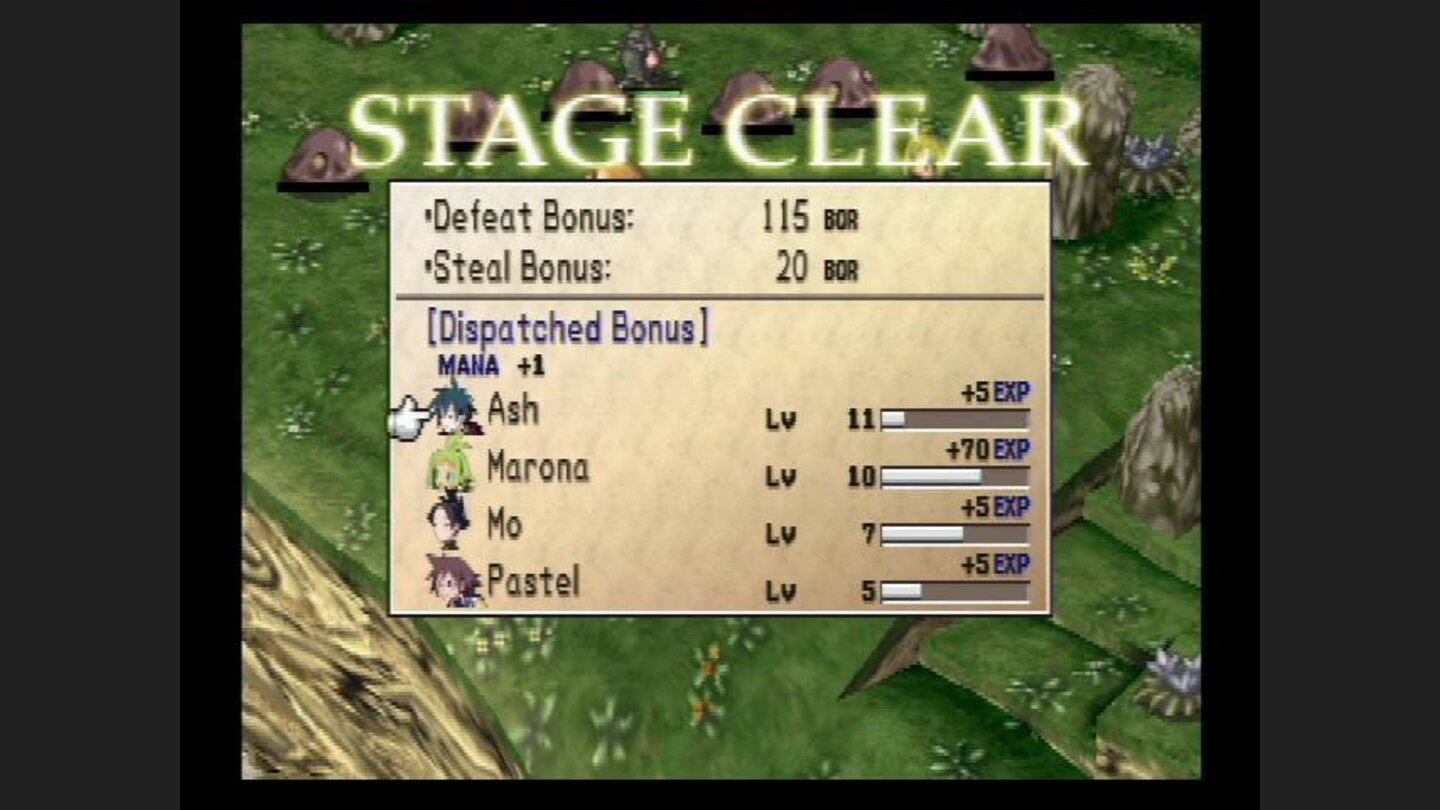 This stage is clear!