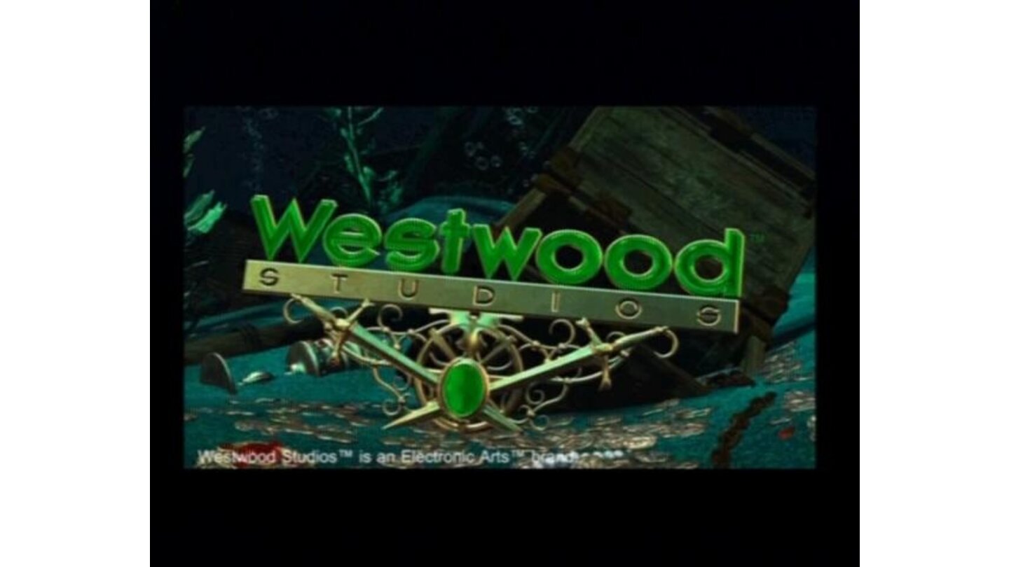 Westwood animated logo for this game only.
