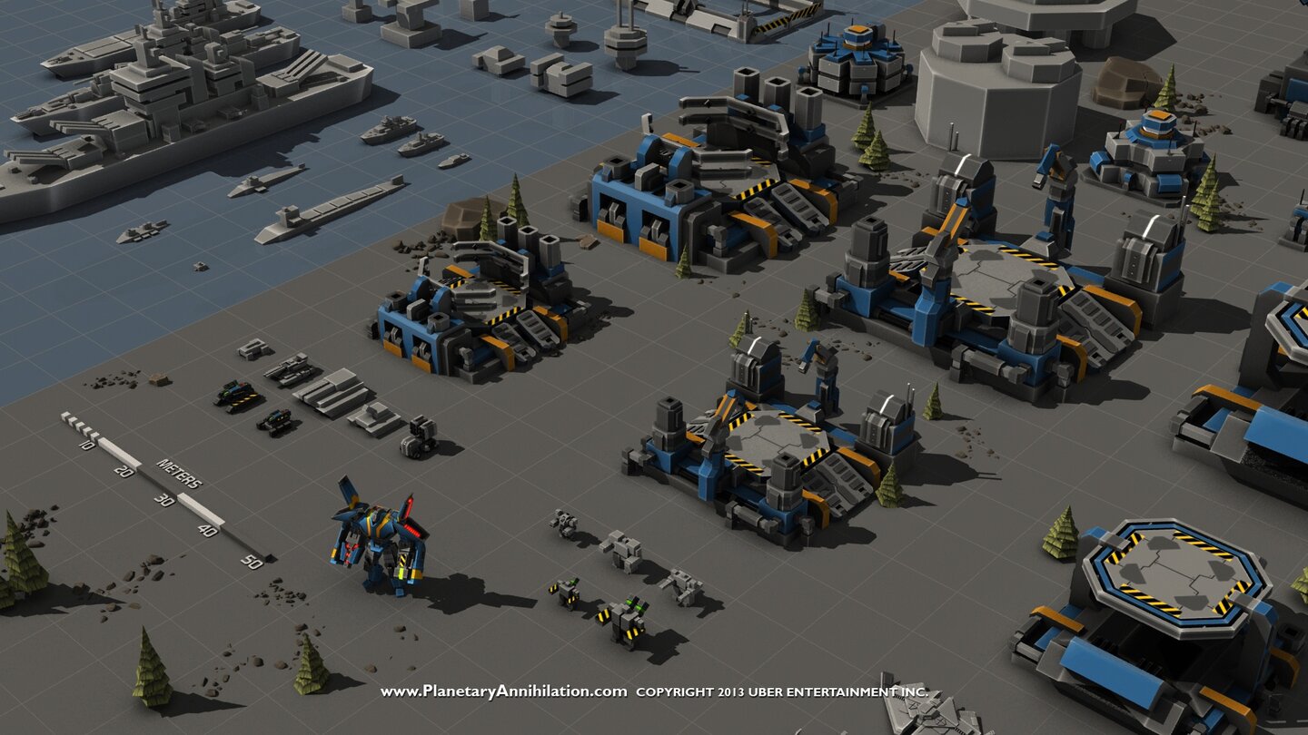 Planetary Annihilation - Artworks + Konzeptzeichnungen