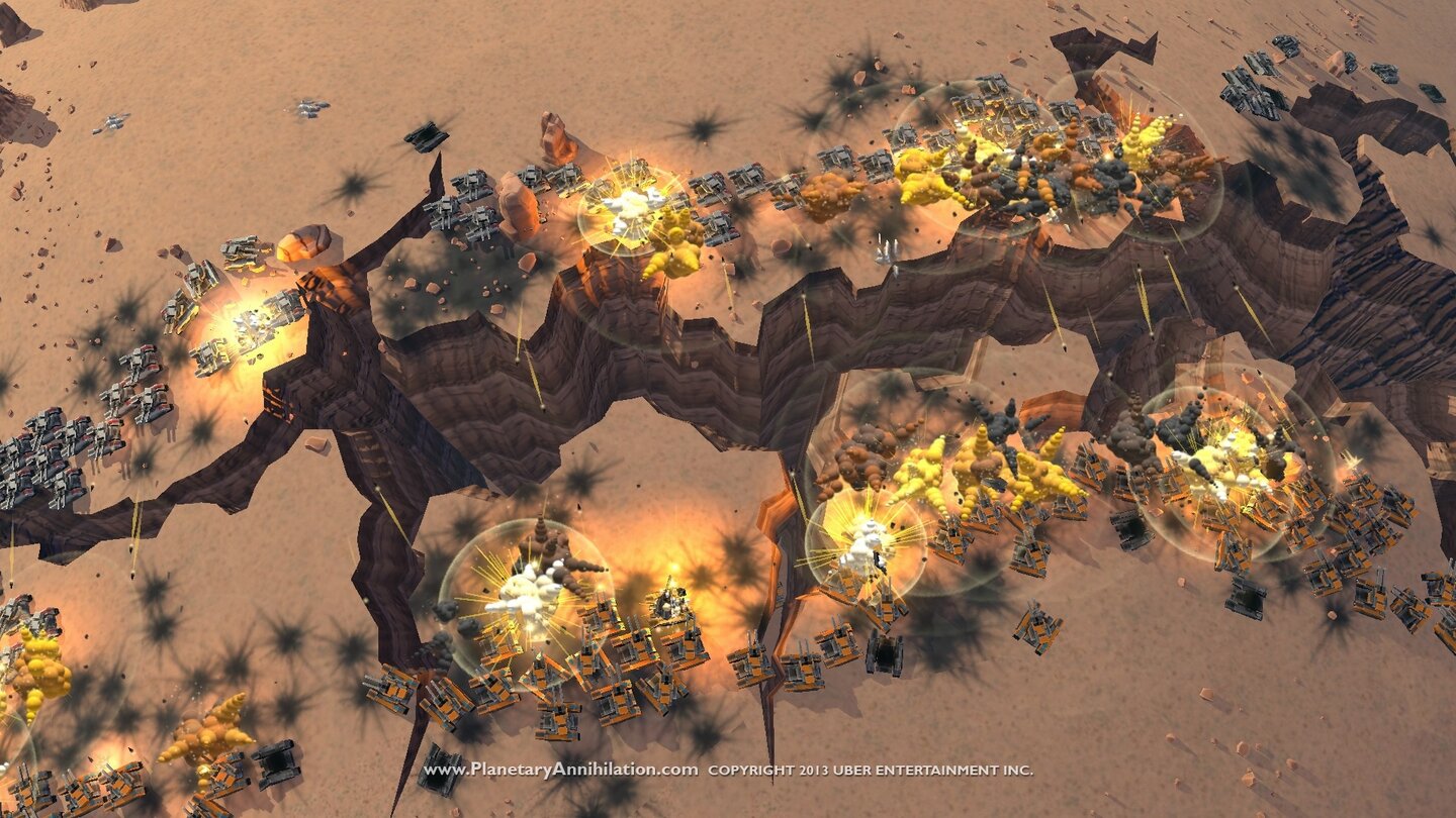 Planetary Annihilation - Beta-Screenshots