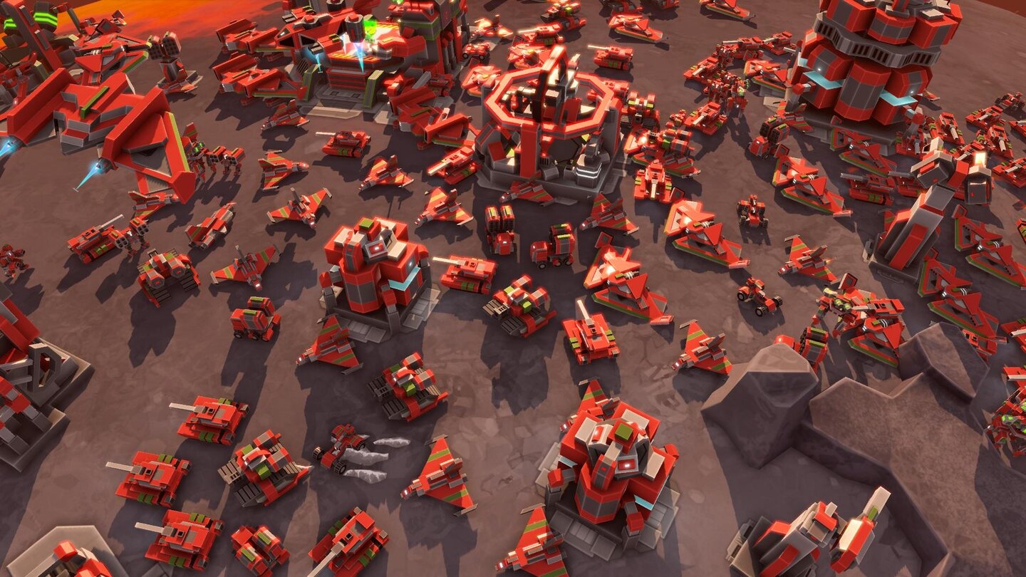 Planetary Annihilation - Screenshots aus dem Singleplayer-Modus »Galactic War«