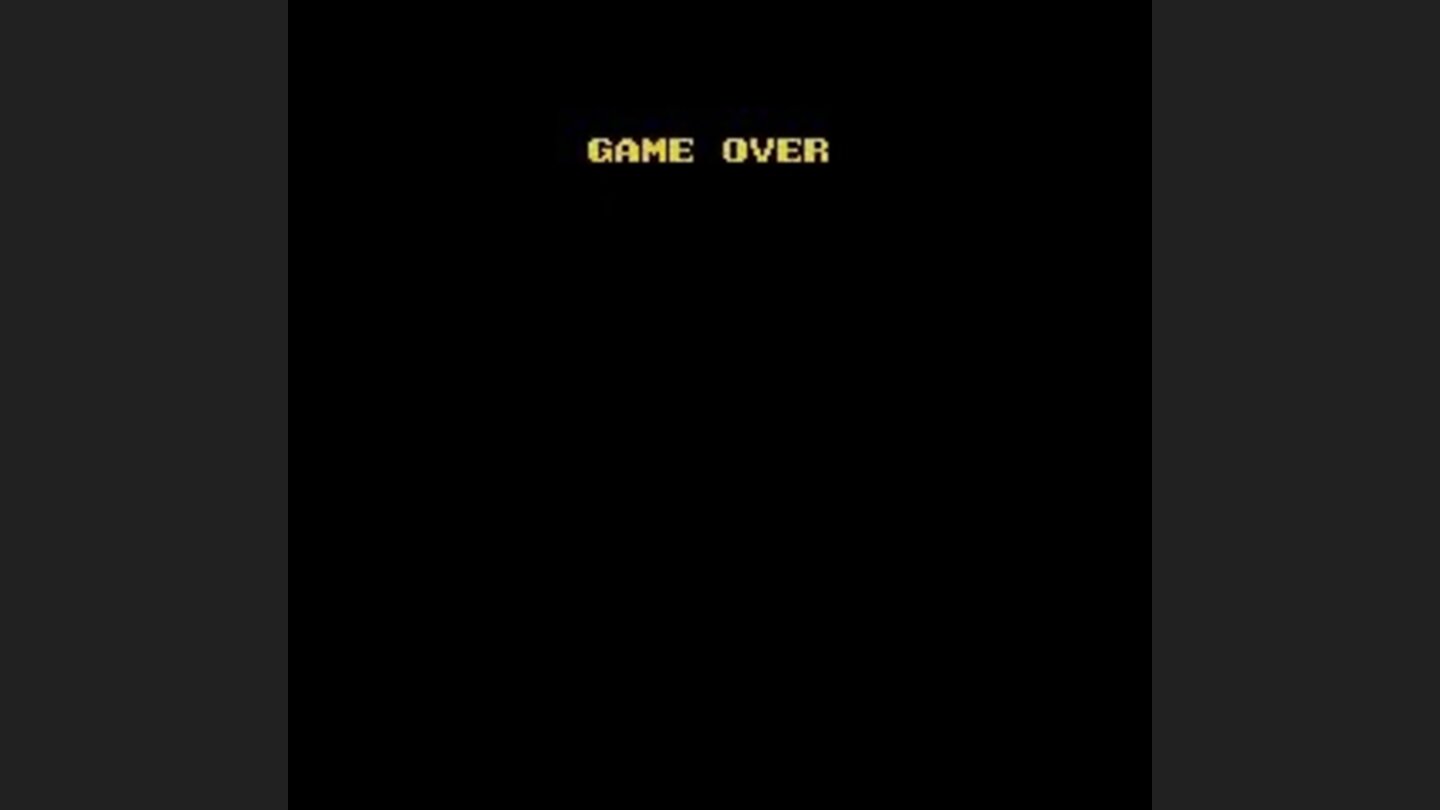 game over