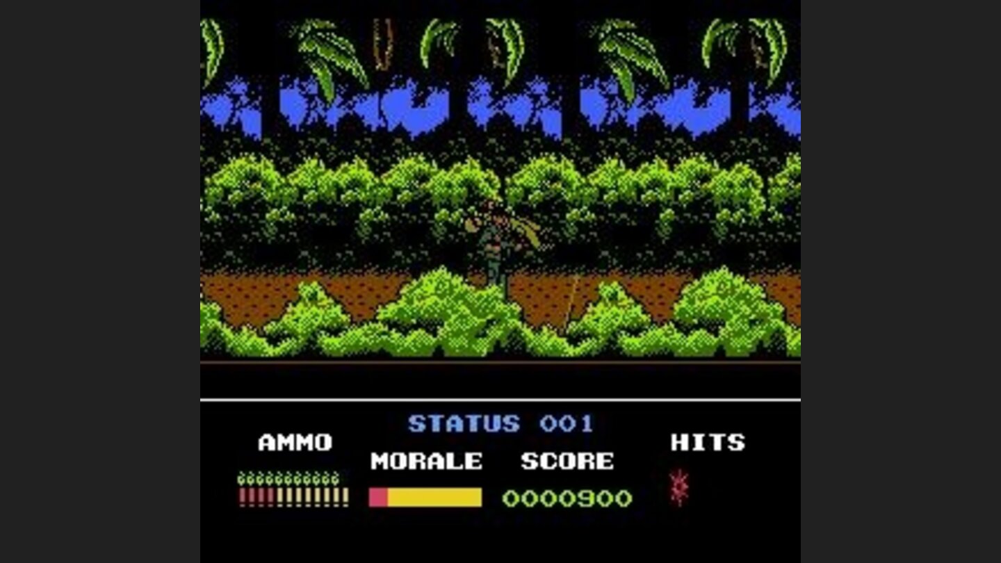 Enemies jump out of trees