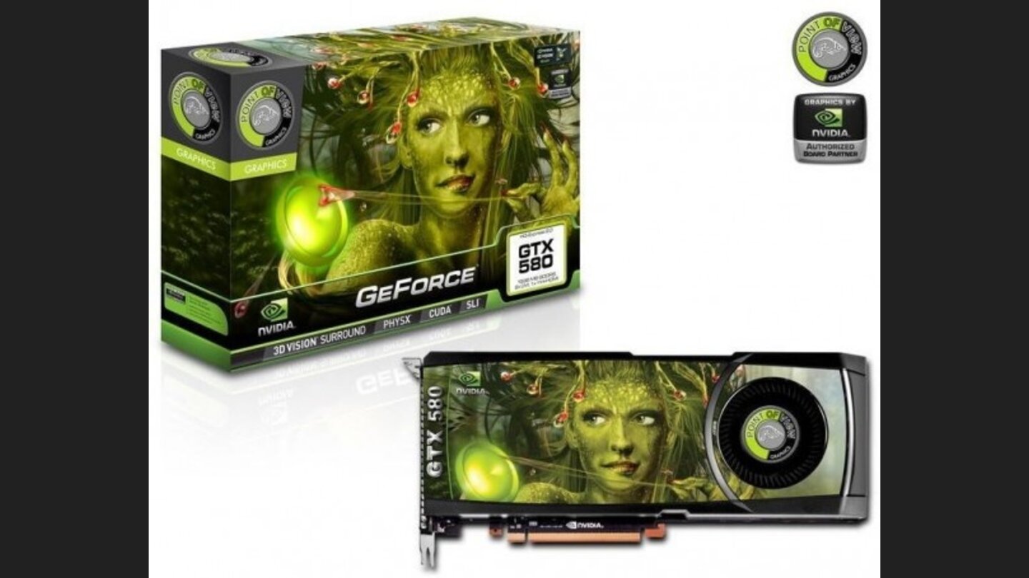 Point of View Geforce GTX 580