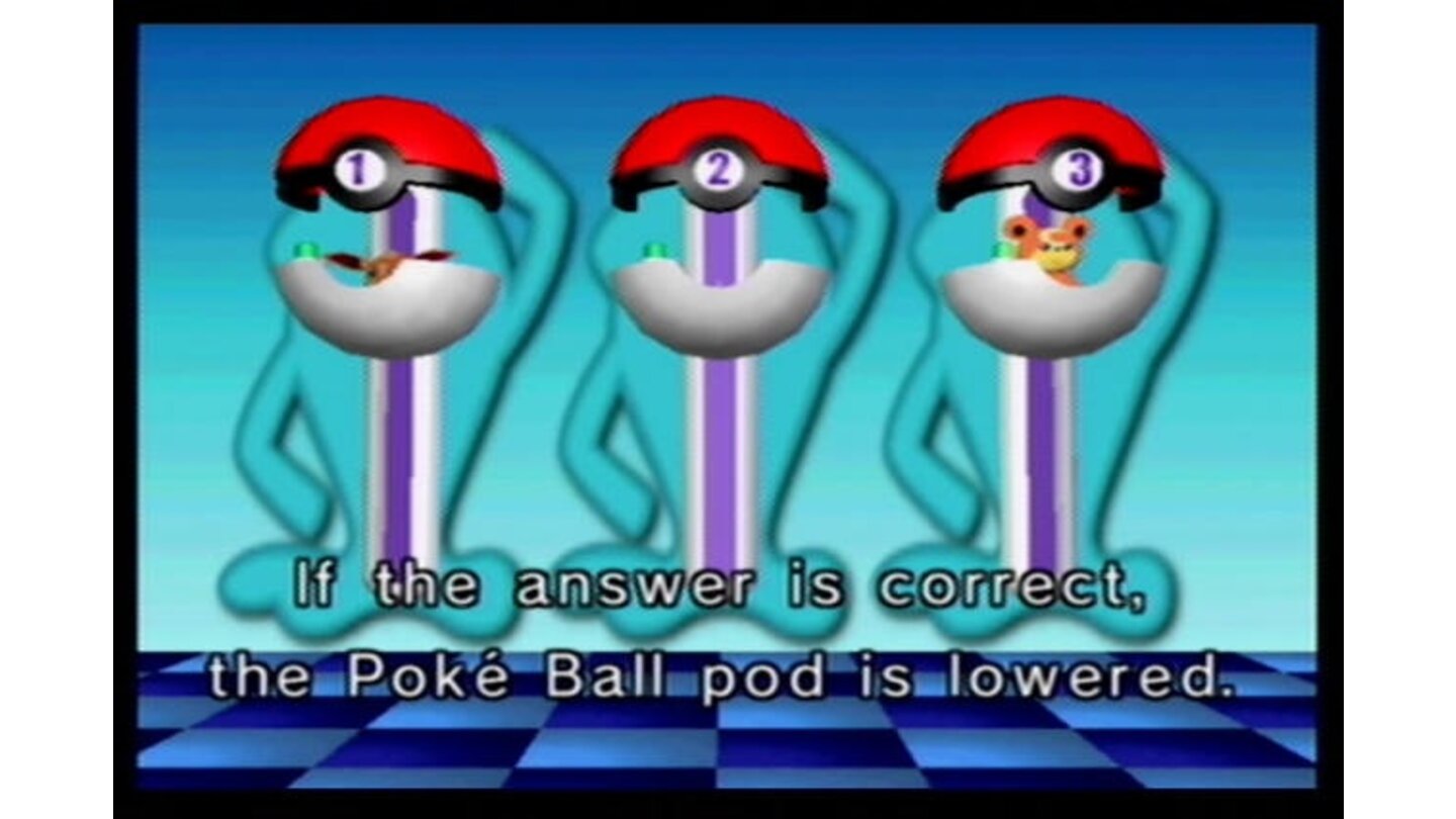 My money's on the invisible Goldeen in Pokéball 2