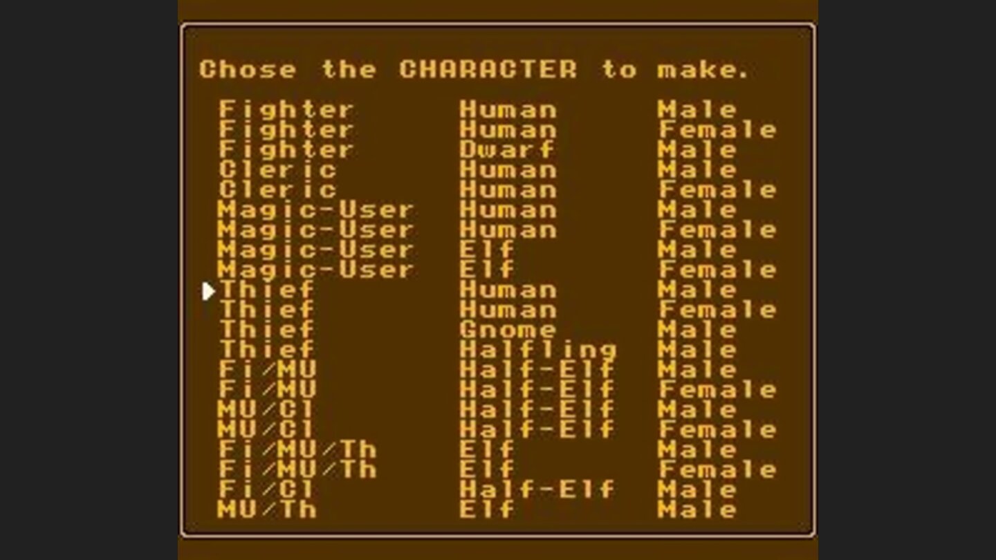 Creating your own characters